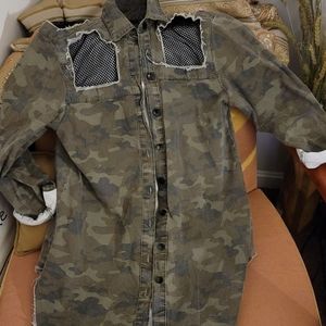 Camo tunic